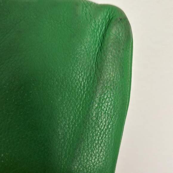 Coach Green Leather Wristlet - Picture 4 of 7